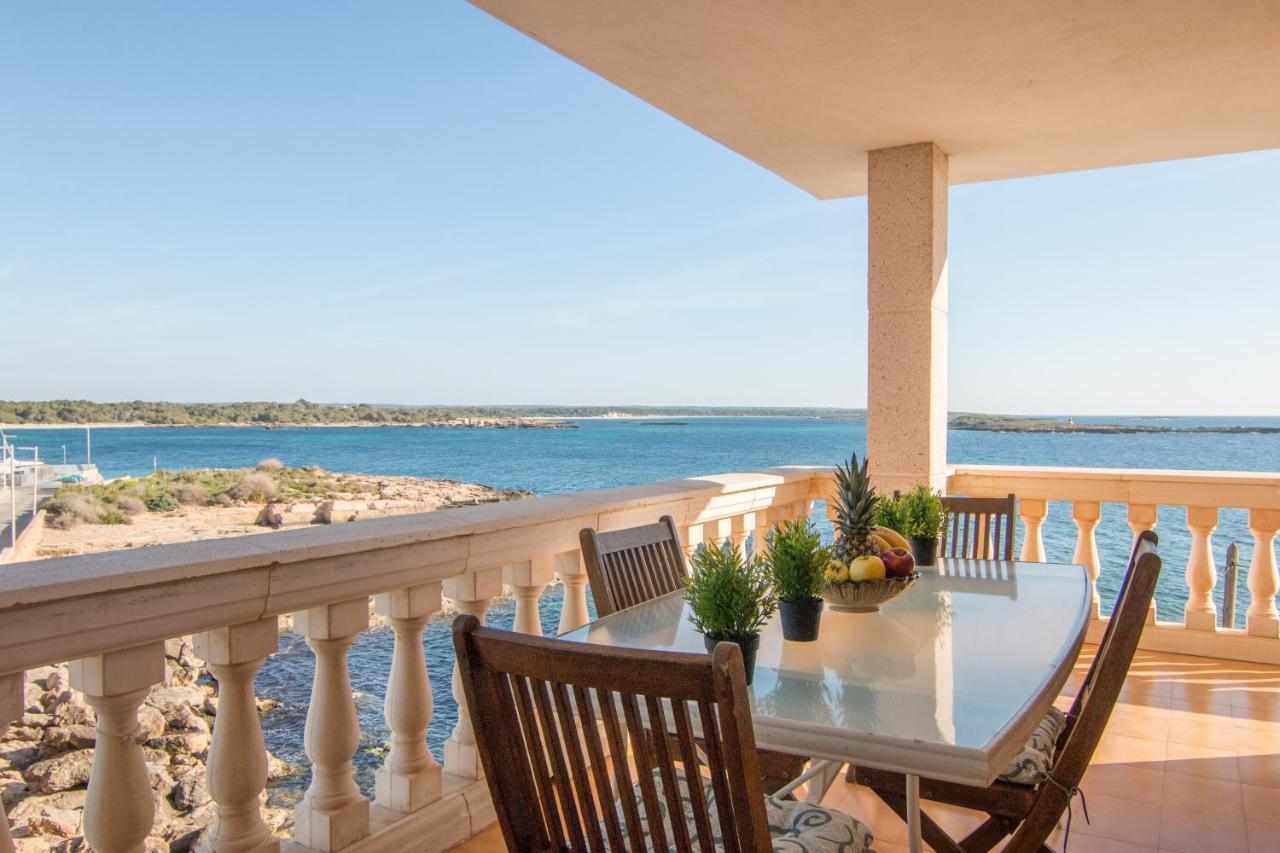 Beachfront Holiday Apartment Lotja 7 - Grupo Berna Colonia de Sant Jordi Exterior foto